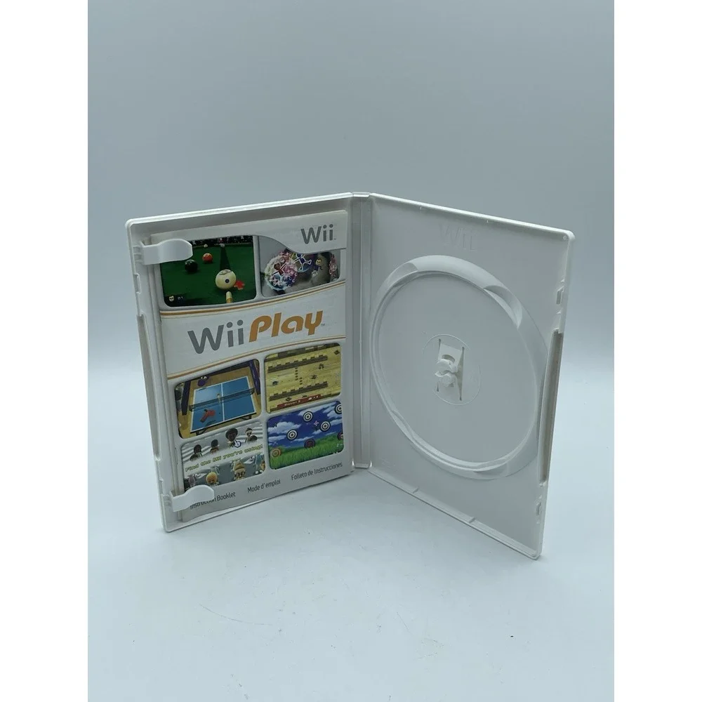 Case and Manual Only NO GAME Wii Play Nintendo Wii Authentic